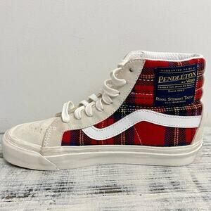 Vans Sk8-Hi Sz 38 DX Anaheim Factory Pendleton Tartan Collaboration Plaid
